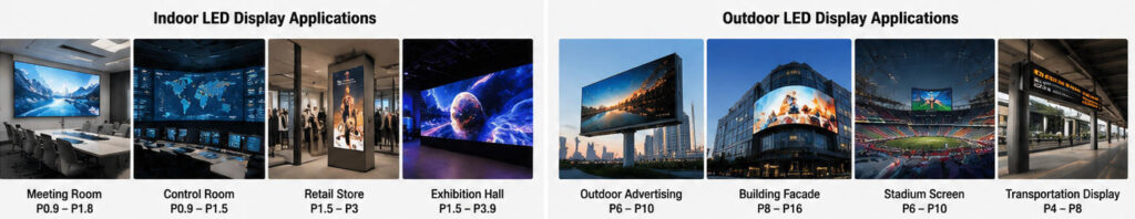 How to Select Pixel Pitch Based on Application