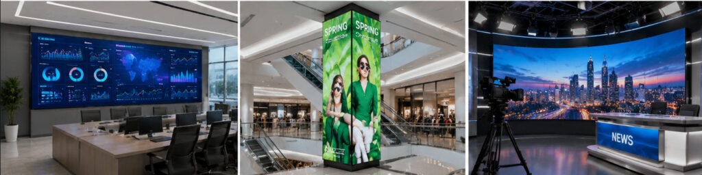 commercial LED display projects