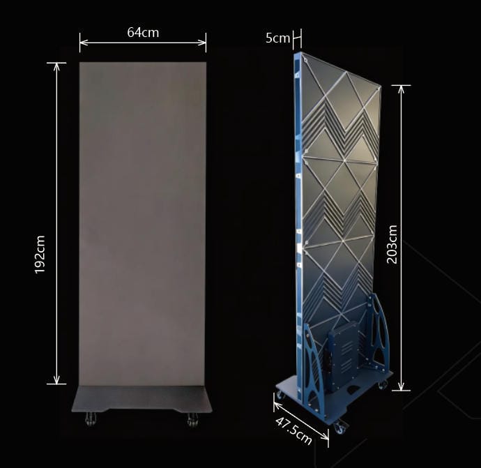 Meitec CreP Series ultra-thin LED poster display