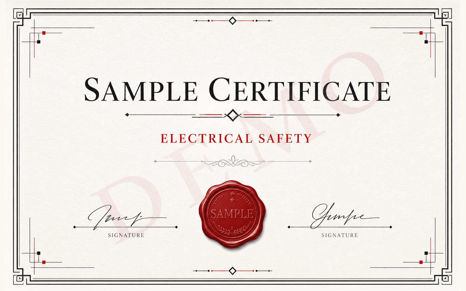 certificate-sample-04-electrical-safety