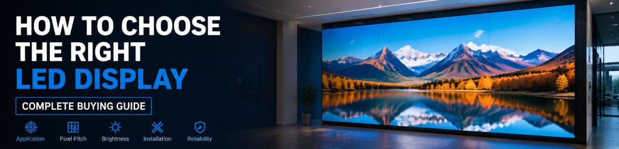 choose LED display