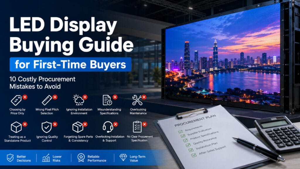 LED display buying mistakes