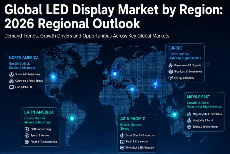LED display market outlook 2026