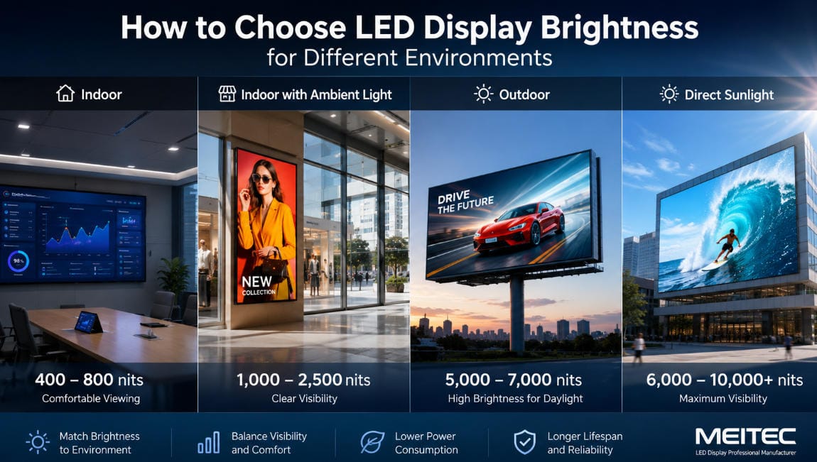 LED Display Brightness