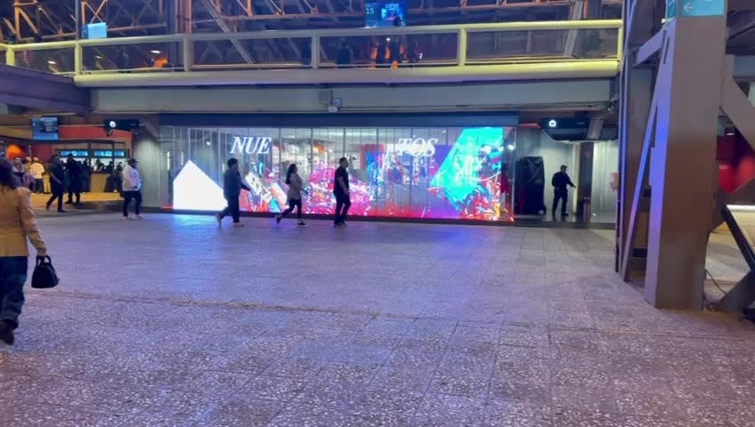 Transparent LED Display Case | Glass Storefront Project