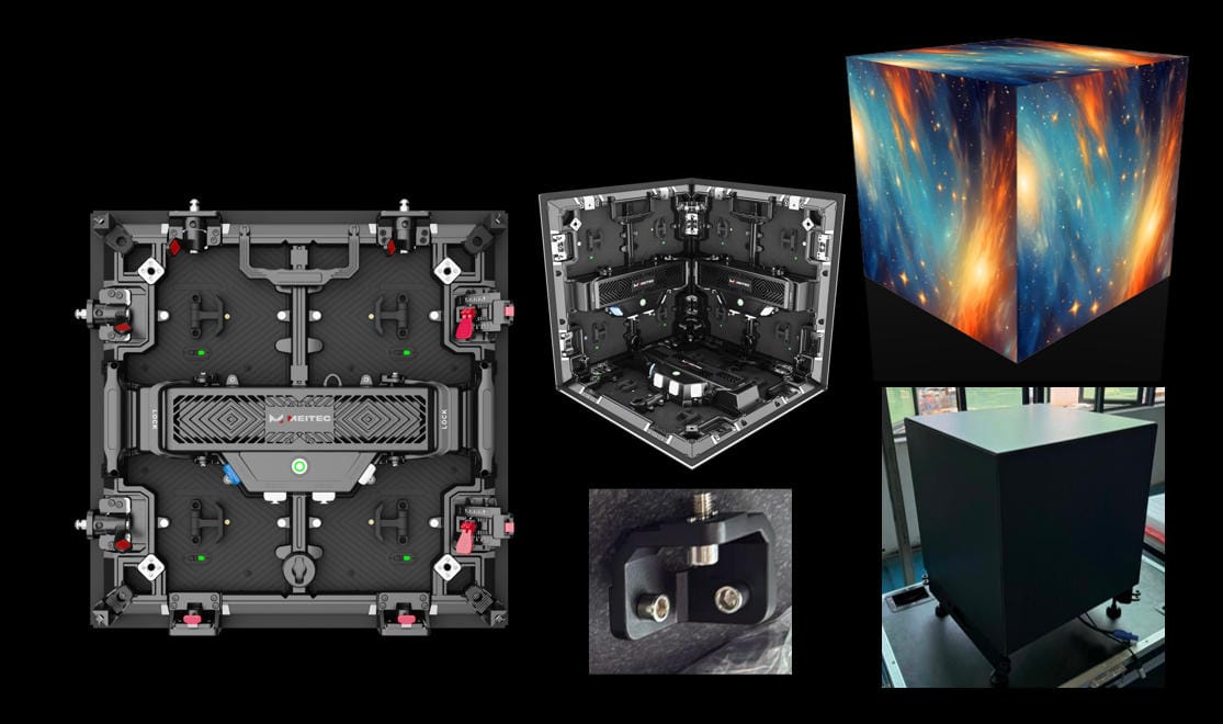 90° Corner & Creative Cube Splicing