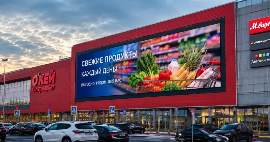 outdoor LED advertising solution