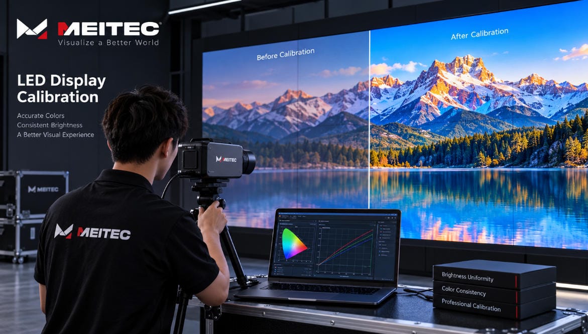LED display calibration
