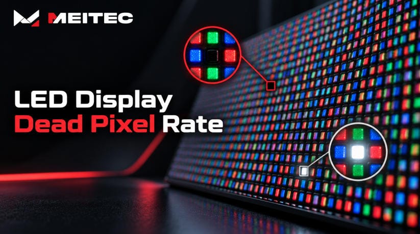 LED Display Dead Pixel Rate
