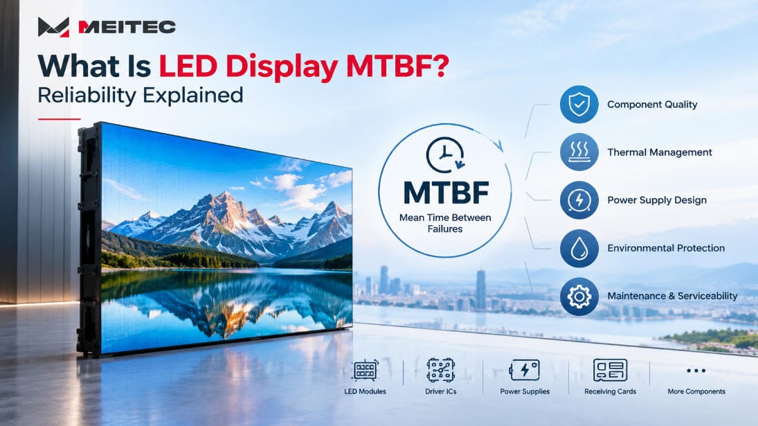 LED display MTBF