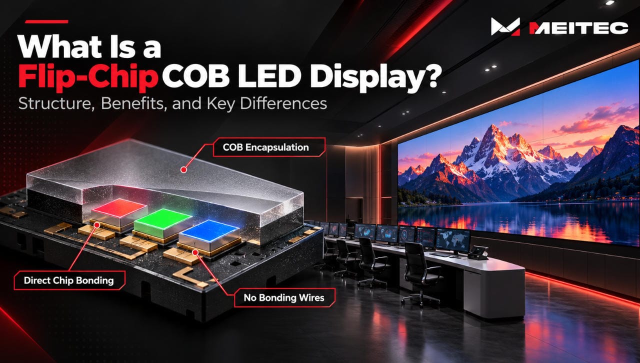 flip chip COB LED display