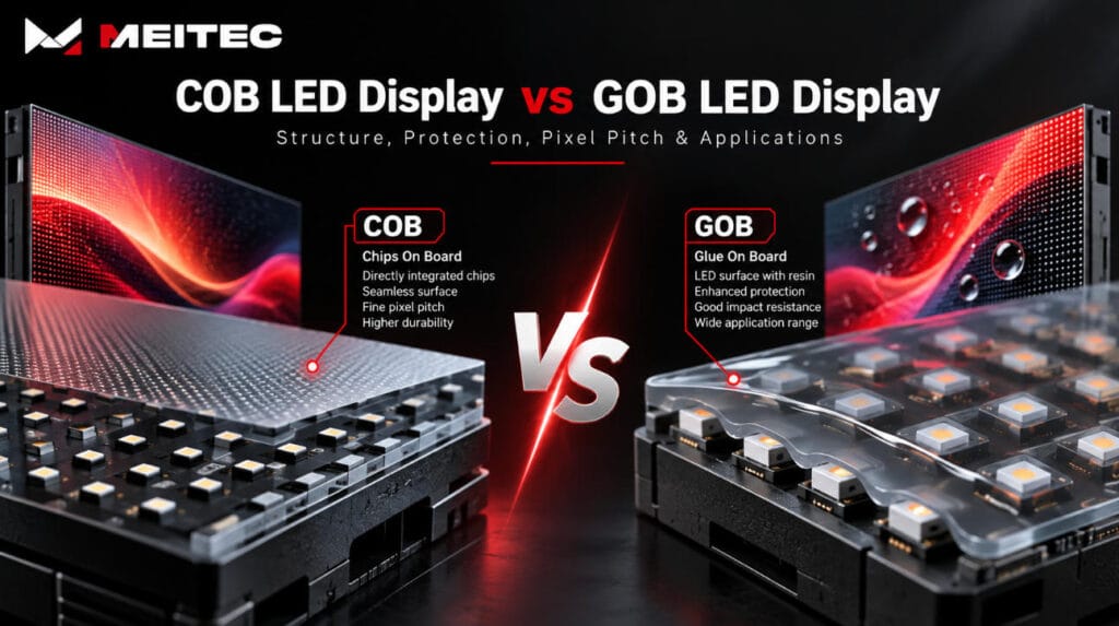 COB LED Display vs GOB LED Display
